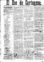 [Issue] Eco de Cartagena, El (Cartagena). 18/2/1890.