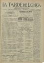 [Issue] Tarde de Lorca, La (Lorca). 29/7/1922.