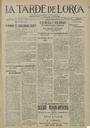 [Issue] Tarde de Lorca, La (Lorca). 1/8/1922.