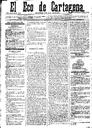 [Ejemplar] Eco de Cartagena, El (Cartagena). 10/3/1890.