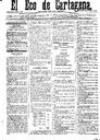 [Issue] Eco de Cartagena, El (Cartagena). 14/3/1890.