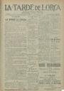 [Issue] Tarde de Lorca, La (Lorca). 28/8/1922.
