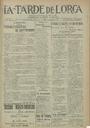 [Issue] Tarde de Lorca, La (Lorca). 30/8/1922.