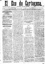 [Issue] Eco de Cartagena, El (Cartagena). 28/3/1890.