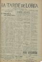[Issue] Tarde de Lorca, La (Lorca). 12/9/1922.