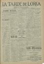 [Issue] Tarde de Lorca, La (Lorca). 18/9/1922.