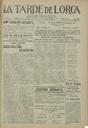 [Issue] Tarde de Lorca, La (Lorca). 20/9/1922.
