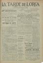 [Issue] Tarde de Lorca, La (Lorca). 22/9/1922.