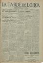 [Issue] Tarde de Lorca, La (Lorca). 4/10/1922.
