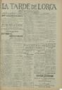 [Issue] Tarde de Lorca, La (Lorca). 14/10/1922.