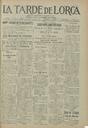 [Issue] Tarde de Lorca, La (Lorca). 18/10/1922.