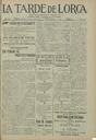 [Issue] Tarde de Lorca, La (Lorca). 25/10/1922.