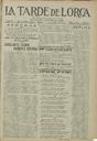 [Issue] Tarde de Lorca, La (Lorca). 28/10/1922.
