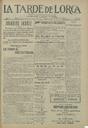 [Issue] Tarde de Lorca, La (Lorca). 31/10/1922.