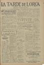 [Issue] Tarde de Lorca, La (Lorca). 10/11/1922.