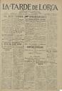 [Issue] Tarde de Lorca, La (Lorca). 11/12/1922.