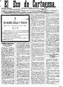 [Issue] Eco de Cartagena, El (Cartagena). 9/7/1890.