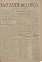 [Issue] Tarde de Lorca, La (Lorca). 16/1/1923.