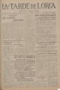 [Issue] Tarde de Lorca, La (Lorca). 29/1/1923.