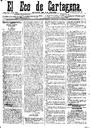 [Issue] Eco de Cartagena, El (Cartagena). 13/8/1890.