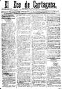 [Issue] Eco de Cartagena, El (Cartagena). 23/8/1890.