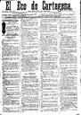 [Issue] Eco de Cartagena, El (Cartagena). 25/8/1890.