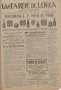 [Issue] Tarde de Lorca, La (Lorca). 6/3/1923.