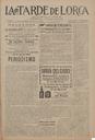 [Issue] Tarde de Lorca, La (Lorca). 16/3/1923.