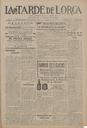 [Issue] Tarde de Lorca, La (Lorca). 17/3/1923.