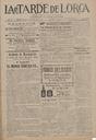 [Issue] Tarde de Lorca, La (Lorca). 22/3/1923.