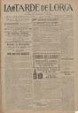 [Ejemplar] Tarde de Lorca, La (Lorca). 26/3/1923.