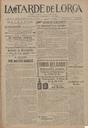 [Issue] Tarde de Lorca, La (Lorca). 26/3/1923.