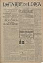 [Issue] Tarde de Lorca, La (Lorca). 3/4/1923.