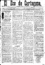 [Issue] Eco de Cartagena, El (Cartagena). 27/9/1890.