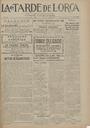 [Issue] Tarde de Lorca, La (Lorca). 21/4/1923.
