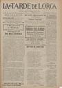 [Issue] Tarde de Lorca, La (Lorca). 24/4/1923.