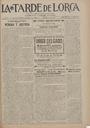 [Issue] Tarde de Lorca, La (Lorca). 28/4/1923.