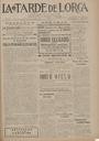 [Issue] Tarde de Lorca, La (Lorca). 12/5/1923.