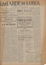 [Issue] Tarde de Lorca, La (Lorca). 15/5/1923.