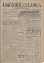 [Issue] Tarde de Lorca, La (Lorca). 13/6/1923.