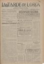 [Ejemplar] Tarde de Lorca, La (Lorca). 14/6/1923.