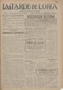 [Issue] Tarde de Lorca, La (Lorca). 14/6/1923.