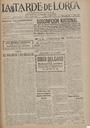 [Ejemplar] Tarde de Lorca, La (Lorca). 22/6/1923.