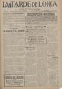 [Ejemplar] Tarde de Lorca, La (Lorca). 23/6/1923.