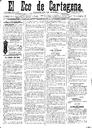 [Issue] Eco de Cartagena, El (Cartagena). 9/12/1890.