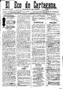 [Issue] Eco de Cartagena, El (Cartagena). 13/12/1890.