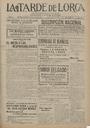 [Issue] Tarde de Lorca, La (Lorca). 14/7/1923.