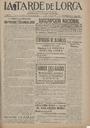 [Issue] Tarde de Lorca, La (Lorca). 16/7/1923.