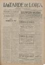 [Issue] Tarde de Lorca, La (Lorca). 19/7/1923.