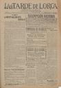 [Issue] Tarde de Lorca, La (Lorca). 3/8/1923.